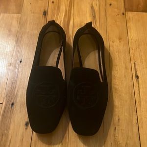 Tory Burch black loafers